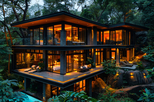 RCR Architectes Inspired Building in Forested Sri Lankan Landscape
