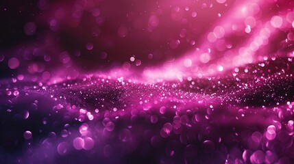 A glowing magenta light, bursting with sparkling particles, embodies a dynamic and bold creative force. Evoking sensations of transformation and moments, the radiant illumination transcends the