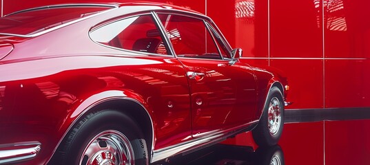 Captivating abstract car reflections in artistic compositions, creating intriguing abstractions