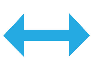 arrow right left icon design illustration.