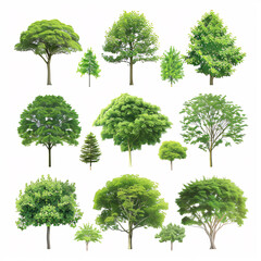 Fototapeta premium group of trees