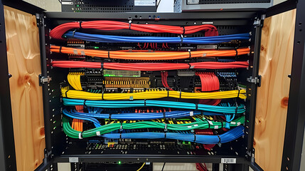 Mastering Chaos: The Art of Network Cable Management