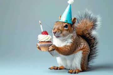 Squirrel Birthday