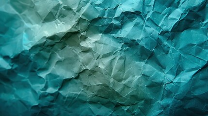   A close-up image of a sheet of paper featuring a blue and green pattern covering the lower half