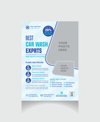 Car Wash flyer