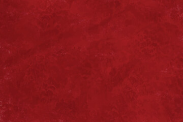 Abstract red felt background. Watercolor red velvet texture. Expensive luxury design, fabric, material, cloth. space for text, watercolor bleed, fringe with vibrant distressed grunge texture