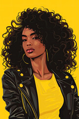 illustration of a black woman 