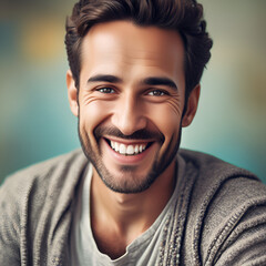 portrait of a man smiling