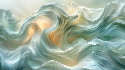Obraz premium The image is an abstract painting,abstract background with waves