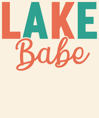 Lake babe Graphic Design