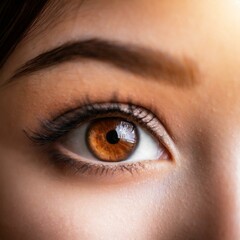 Obraz premium Close-up of eyes