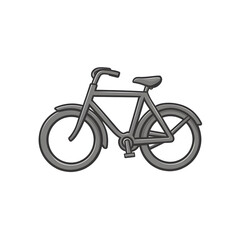 Fototapeta premium Bicycle Illustration Isolated on Transparent Background