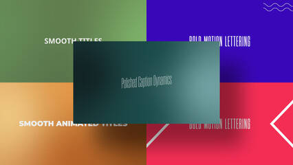 Text Animation Wave | Animated Titles with Control Panels
