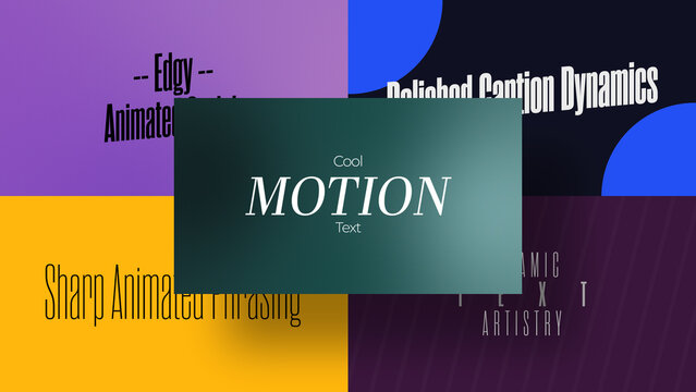 Basic Text Zoom | Animated Titles with Control Panels