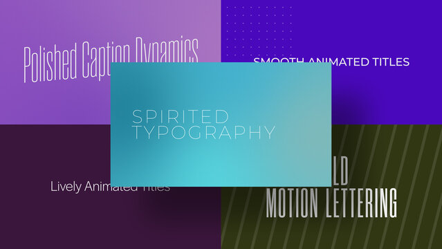 Corporate Text Rise | Animated Titles with Control Panels