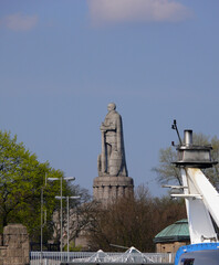 Naklejka premium Hamburg - Bismarck-Denkmal