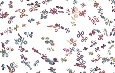 sale digital percentin 3d