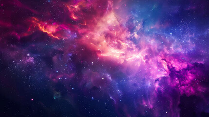 Naklejka premium Imaginative Space Background