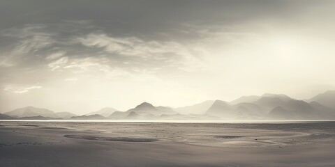 Desert dunes landscape background. Storm dark clouds mystic weather adventure travel nature outdoor scene view