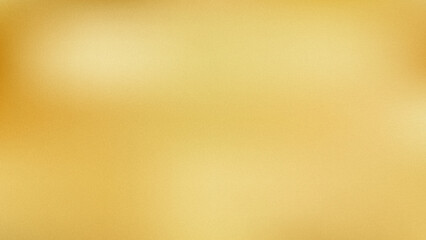 Fototapeta premium Gold color Golden gradient rough abstract background shine bright light and glow template empty space , grainy noise grunge texture