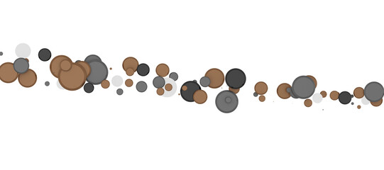 Cascading Celebration: Striking 3D Illustration Showcasing an Abundance of gold Confetti