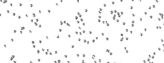 Enchanted Galaxy: Experience the Splendor of a 3D Gold Stars Shower