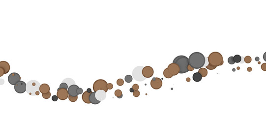 Enchanting Delight: Spectacular 3D Illustration Showcasing Enchanting gold Confetti