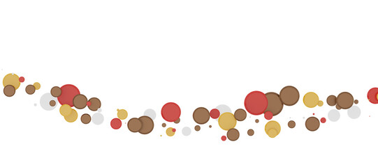 Confetti, paper triangle on the floor, fancy, colorful, celebration party