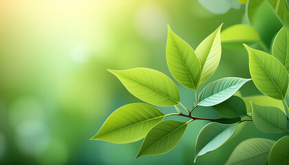 Nature of green leaf background. Natural green leaves plants using as spring cover page greenery environment ecology wallpaper save world with copy space for text greenery