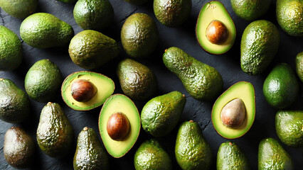 Shot of a avocado background 16:9 with copyspace