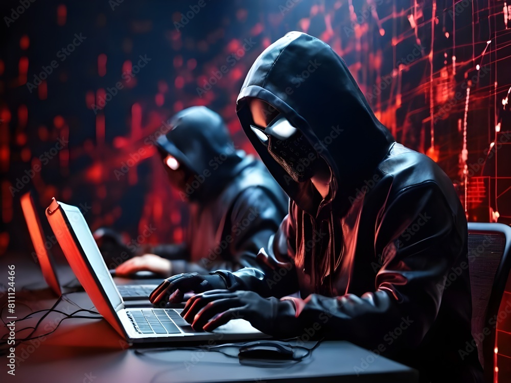 Poster professional hackers are breaching and hacking system