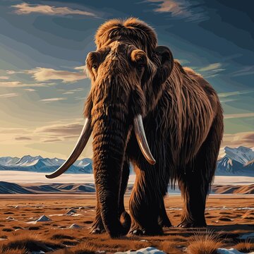 Retrato de un Mamut Lanudo