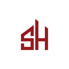 Fototapeta premium modern real estate logo design