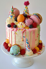 Celebration birthday cake
