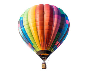 Naklejka premium hot air balloon isolated