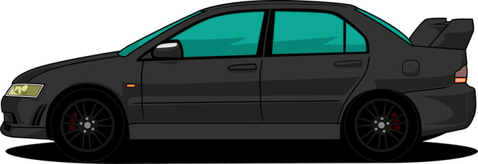 tuning cars , rally cars , vector cars