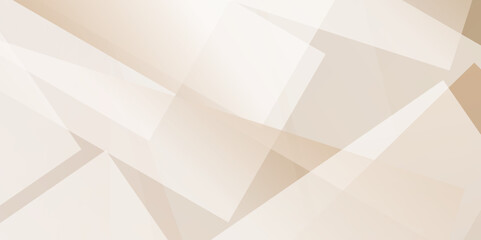 Geometric multicolored intersecting lines. abstract interior wall with polygonal pattern. brown color background abstract art vector. ivory modern abstract wide banner with geometric shapes.