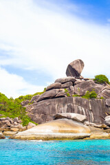 Beautiful landscape of the Similan Islands, Thailand