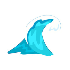 beach ocean waves cartoon. texture graphic, color liquid, line doodle beach ocean waves sign. isolated symbol vector illustration