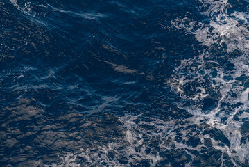 Beautiful photo of the sea waves