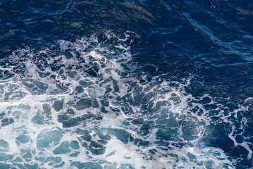 Beautiful photo of the sea waves