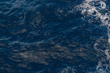 Beautiful photo of the sea waves