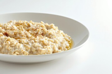 Nutritious Gluten-Free Oatmeal with Whole Rolled Oats and Kosher Salt