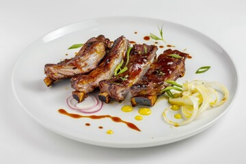 Appetizing 7-Spice Garlic BBQ Short Ribs with Asian Pear Infusion