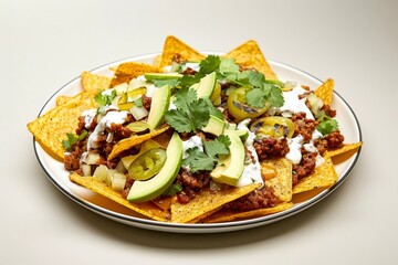 A Culinary Masterpiece: 5-Star Nachos with a Touch of Heat