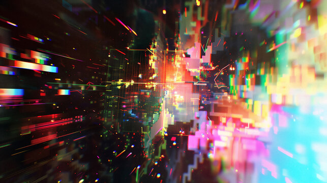 Digital Velocity: Abstract Data Stream in Hyperspace