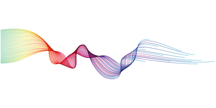 Abstract Wave line 053-1