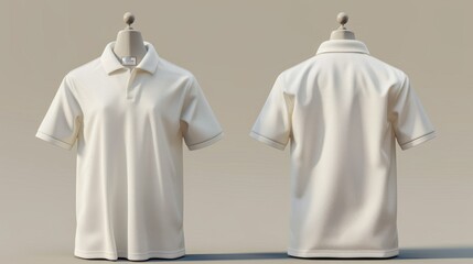 3D realistic image of clothing, clean lighting, isolated on background
