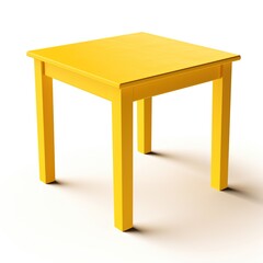 Side table yellow