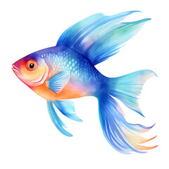 Fototapeta premium Fish Cartoon